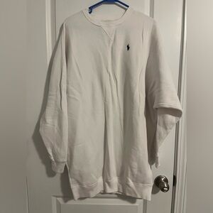 Polo Ralph Lauren white sweater dress